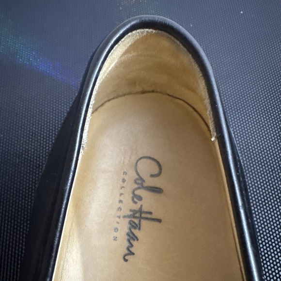 Cole Haan Collection Shoes Men's Size 10.5M Black Loafers C02992 Made In Italy - Picture 12 of 12